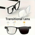 thumbnail image 6 of AI smart glasses, supporting real-time translation in 160 languages, equipped with GPT chat system, multi-functional audio glasses suitable for both men and women, built-in microphone and speaker,, 6 of 9