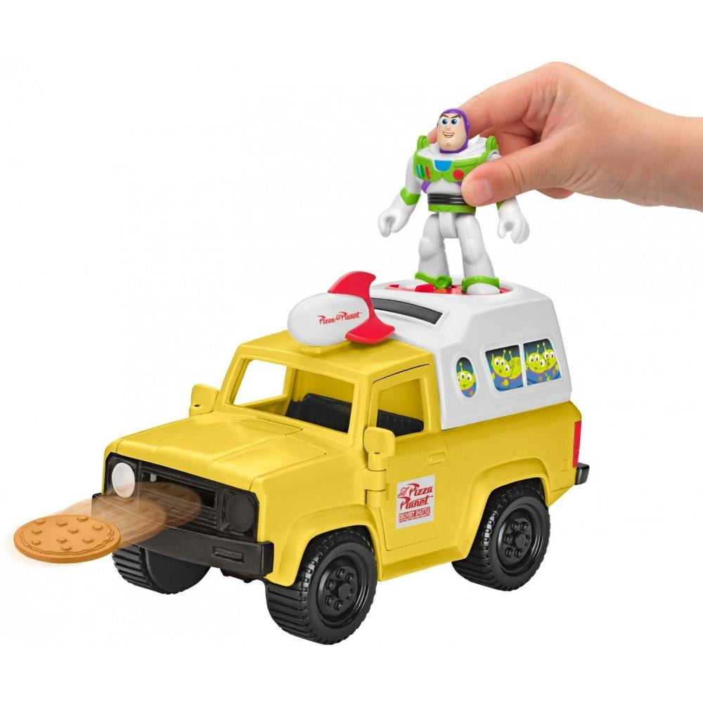 imaginext toy story buzz lightyear and pizza planet truck