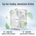 thumbnail image 5 of Hurricane 20 Inch Classic Series Floor Box Fan with 3 Efficient Speed Settings, 5 of 11