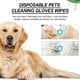 thumbnail image 5 of Guantes limpios para mascotas sin lavado, 3 uds., toallitas para mascotas sin enjuague, guantes de masaje de limpieza desechables para mascotas, cuidado de mascotas, lavado de mascotas, 5 of 5
