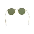 thumbnail image 5 of Ray-Ban RB3447N-001-53 Gold Round Sunglasses, 5 of 5