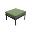 thumbnail image 2 of TK Classic Ottoman Carré Moderne pour Patio en Cilantro, 2 of 2