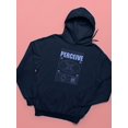 thumbnail image 3 of Perceive Vectors Techno Style Hoodie Women - Women Hoodie, Navy, 4XL, 3 of 4