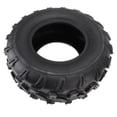 thumbnail image 1 of Lawn Mower Tubeless Tire, Wear Performance 8 Inch 17X7.00-8 Tubeless Tire Rubber Compound  for ATV  Cart Mini Bike, 1 of 7
