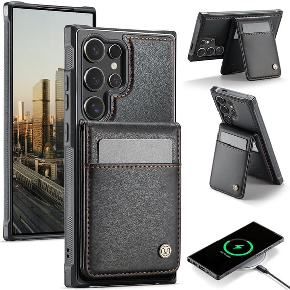For Samsung Galaxy S25 Ultra S25 Plus S25 Phone Case Wallet Case with Card Holder Magnetic For Samsung Galaxy S25 Ultra Leather Phone Cases