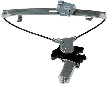 Mitsubishi Power Module - Driver Side Rear Left Power Window Motor and Regulator For 2004-2008 Mitsubishi Endeavor