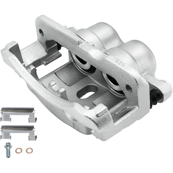 2pcs Front Right Brake Caliper with Bracket for Chevy GMC Silverado 1500 2500