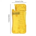 thumbnail image 3 of Enhebrador automático de agujas para costura a mano. Nuevo enhebrador de agujas sencillo y fácil de usar. Herramienta de enhebrado amarilla. 5 unidades., 3 of 5