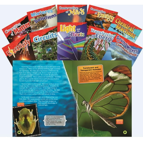 Let's Explore Physical Science Grades 4-5, 10-Book Set (Science Readers: Content and Literacy)