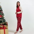 thumbnail image 4 of QISIWOLE Christmas Pajamas for Family 2022 Cute Family Xmas Pjs Matching Sets Holiday Sleepwear Clearance !, 4 of 9