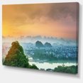 thumbnail image 2 of Li River and Karst Mountains - Landscape Canvas Art Print, 2 of 4