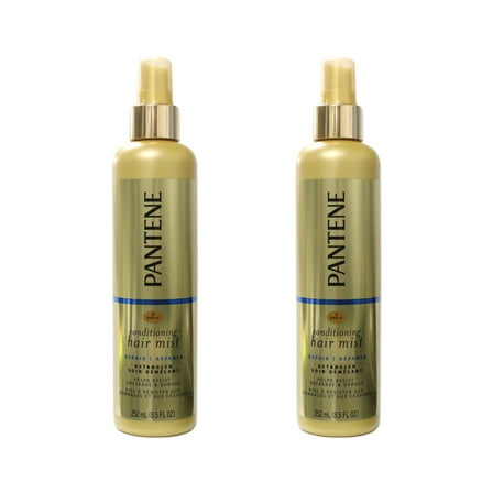 2 Pack Pantene Pro V Medium Thick Hair Solutions Silkening Detangler 8.50oz Each