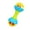 132-A, variant on CYBIBO Baby Rattle, Baby Toys Clearance! Baby Musical Hand Shaking Rattle Toy Todder Educational Teether Dumbbell Toy