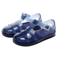 thumbnail image 2 of Xfvqtps Kids Girls Jelly Sandals Closed Toe Princess Flat Thick Sole Summer Beach Waterproof Fisherman Gladiator Sandals, 2 of 8
