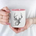 thumbnail image 3 of CafePress - Whitetail Deer Mug - 11 oz Ceramic Mug - Novelty Coffee Tea Cup, 3 of 3