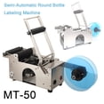 thumbnail image 5 of NICCOO Semi-Automatic Labeling&Coding Machine Round Bottle Jar Label Marking Machine, 5 of 14