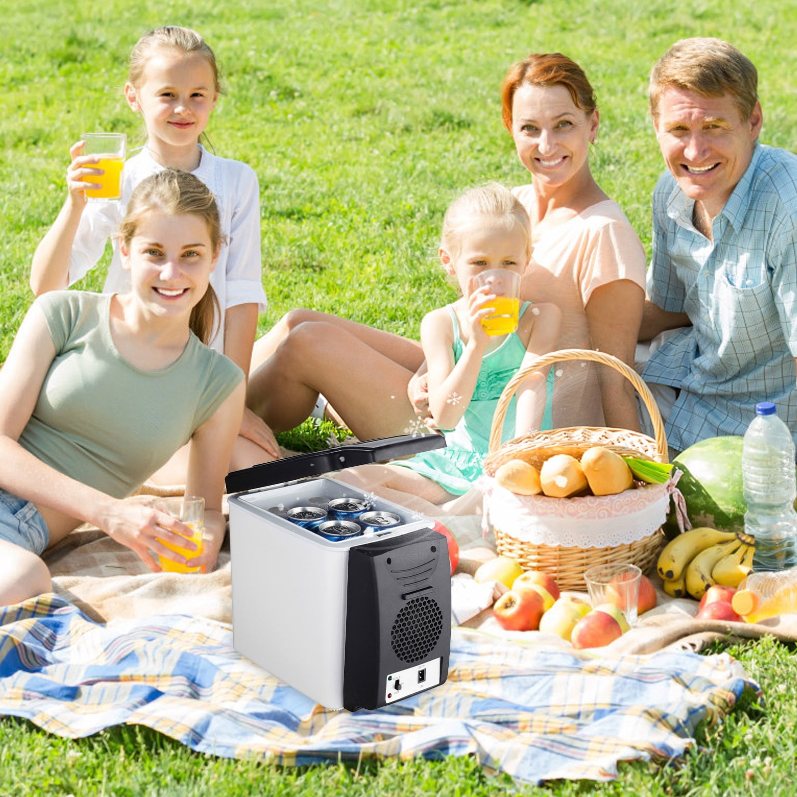 Bdday Car Refrigerator Refrigerator For Car Car Refrigerator Freezer 12V Car Refrigerator 6L Portable Car Refrigerator Portable Freezer DC12V