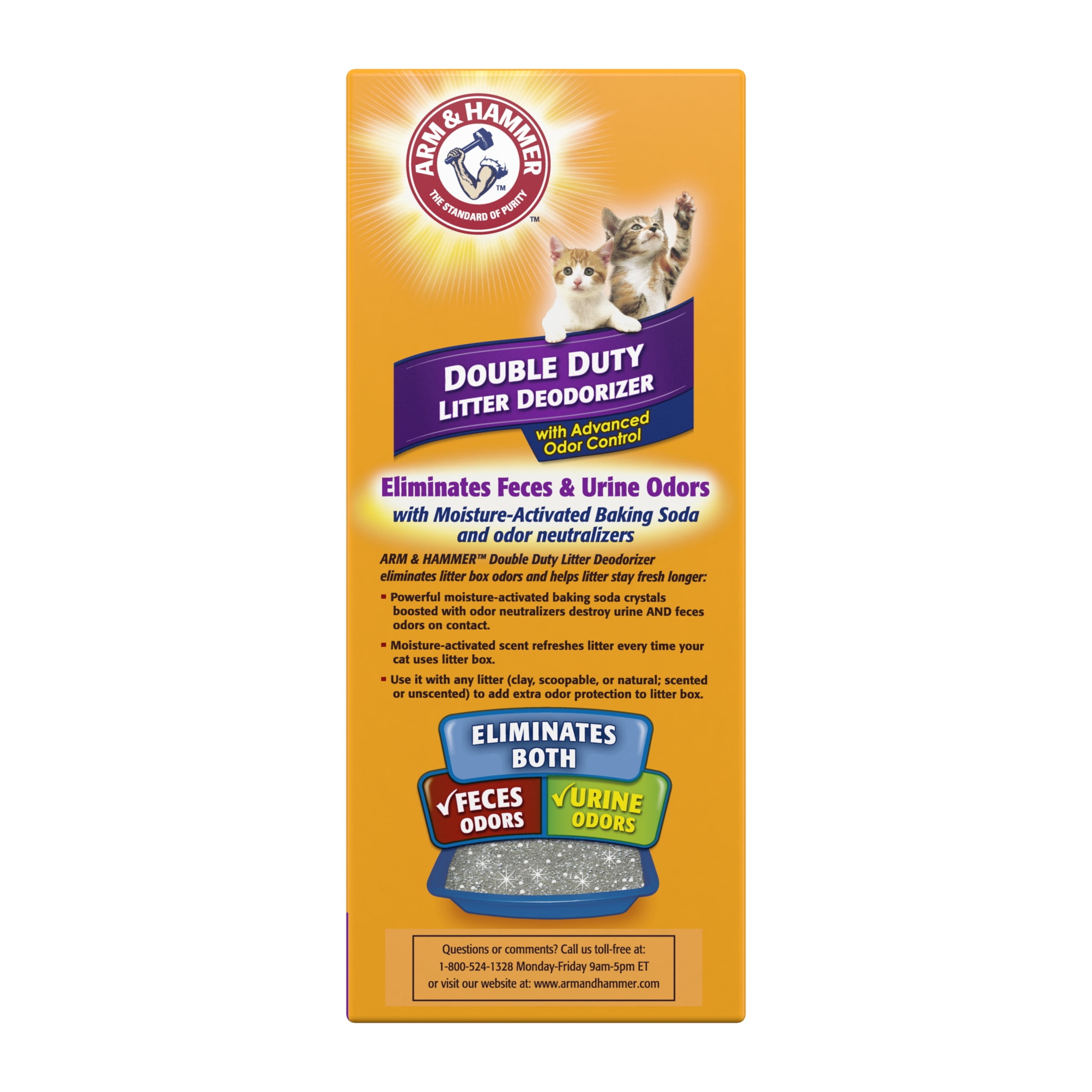 ARM & HAMMER Cat Litter Deodorizer Double Duty, 42.6OZ