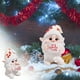 thumbnail image 1 of xihome Adornos de enanos de resina para decoracin del hogar, manualidades navideñas festivas, juego de regalo navideño, 1 of 9