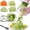 Green, variant on NWOKYZGH Handheld Spiralizer, 3-in-1 Veggie Noodle Maker for Zucchini, Carrots & More, Compact Design for Small Kitchens, Rust-Resistant Stainless Steel Blades