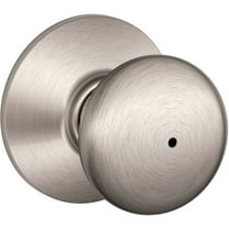 Schlage F40VPLY619 Plymouth Privacy Knob, Satin Nickel