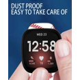 thumbnail image 5 of Lnzlking Correa Deportiva Compatible Con Reloj Inteligente Versa 4/3 Sense 2 – Pulseras Elásticas De Repuesto Para Mujeres Y Hombres (Béisbol), 5 of 5