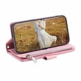 thumbnail image 2 of Dteck for iPhone 11 Pro Wallet Case ,Multi-Function Wallet Case,2 in 1 Detachable Magnetic Wallet Case with Card Holder,PU Leather Flip Cover with Lanyard Card Slots for iPhone 11 Pro,Rosegold, 2 of 10