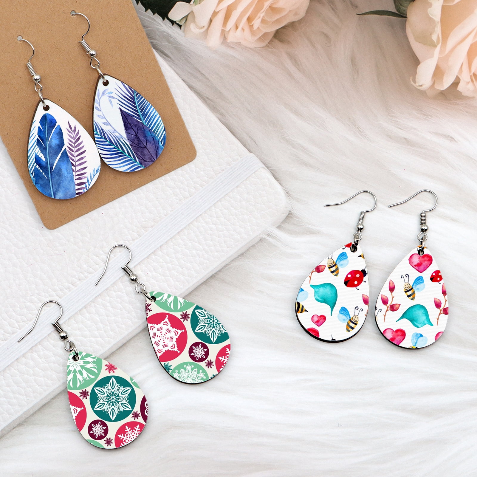Sublimation Blanks Buy Earrings Online Cheap Blank Sublimation Buy Earrings  Online Cheap Party Gift DIY Valentines Day Gifts For Women Designer Buy  Earrings Online Cheap HHXD24352 From Seals168, $0.86