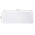 thumbnail image 2 of Protector de teclado Teraware para laptop de 15", silicona, cubre hasta 31 cm, transparente, 2 of 4