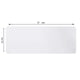thumbnail image 2 of Protector de teclado Teraware para laptop de 15", silicona, cubre hasta 31 cm, transparente, 2 of 4