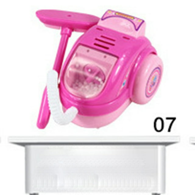 Gprince Mini Appareils Ménagers Simulation Balance Électronique Machine à Café Sèche-Cheveux Ventilateurs Enfants Jeu d'Imitation Jouets