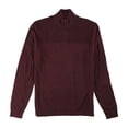 thumbnail image 1 of Alfani Mens Textured Pullover Knit Sweater, Red, Small, 1 of 1