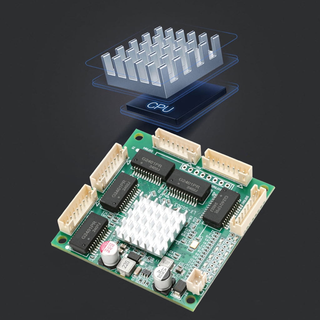 10/100/1000M 5 Port Embedded Networking Switches Board For Intelligent Home Devices