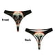 thumbnail image 3 of Fotbe Glitch Screaming Skull Tanga Sin Costuras para Mujer con Estampado – Panties Invisibles, Transpirables y Cómodos para Uso Diario-3X-Large, 3 of 6