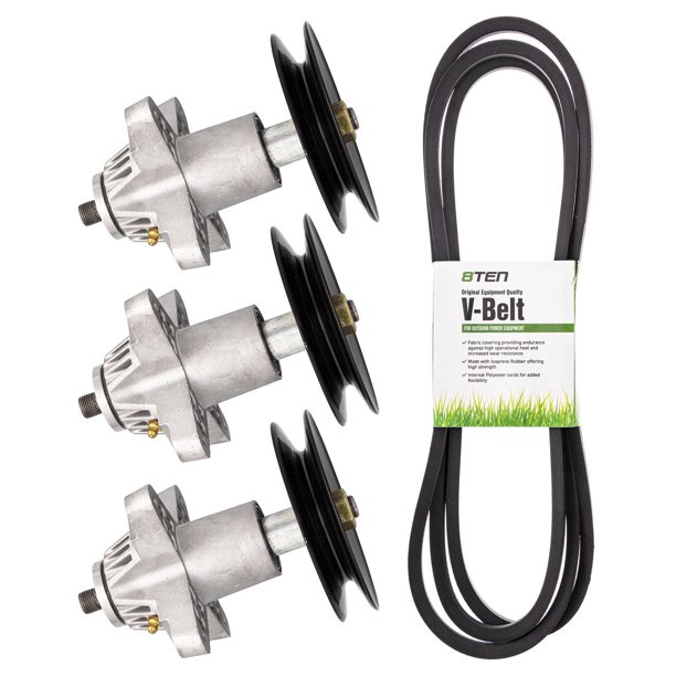 8TEN Deck Spindle Belt Kit for Troy Bilt MTD Cub Cadet GT1554 618