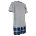 thumbnail image 3 of Pijama George para Caballero Set Playera Manga Corta Gris con Short Talla M 2 Piezas, 3 of 4