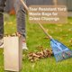 thumbnail image 4 of 30 Gallon Lawn Bags, 25 Brown Paper Leaf Bags, Heavy Duty, Tear Resistant, For Wet and Dry Leaves, Weeds, Trash, Yard Waste, 4 of 5