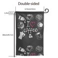 thumbnail image 7 of Wukai I Love Coffee Print Garden Flag 12.5x18 Inch Double Sided Sun-resistant Rain-resistant, Wrinkle-resistant Colorfast(Only Flag), 7 of 7