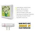 thumbnail image 2 of Plug in Dimmable LED Night Light with Dusk to Dawn Auto Sensor, Adjustable Brightness, Warm Light, Auto On/Off Nightlight for Bathroom, Hallway, Nursery, Bedrooms - Van Gogh: Vase of Roses, 2 of 7