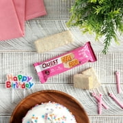 Quest Crispy Hero Protein Bar, Birthday Cake Flavor, Low Sugar, 4 Count
