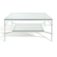 thumbnail image 2 of SAFAVIEH Couture Mieka Glam Metal Coffee Table, Silver, 2 of 12