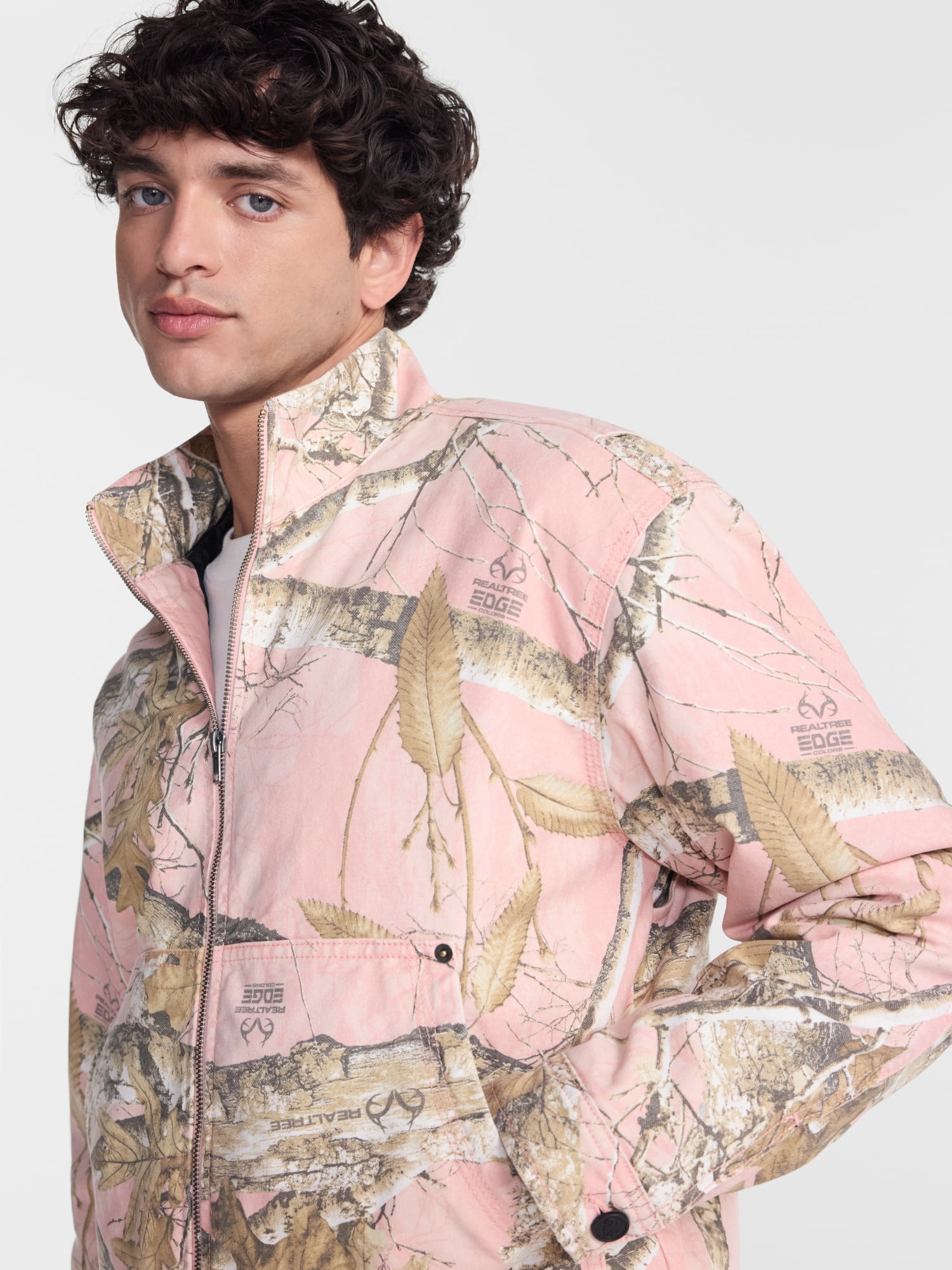No Boundaries x Realtree Cotton Trucker Jacket, Men's Sizes XS-4XLT