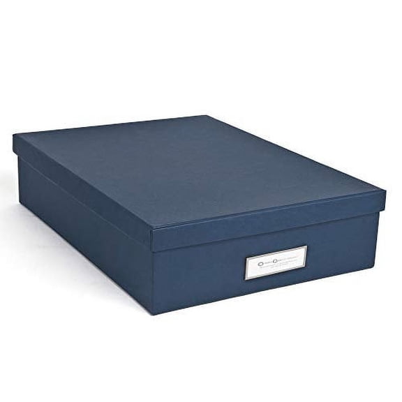 Bigso Oskar Document/Letter Box, Navy