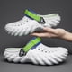 thumbnail image 2 of Sandalias ligeras de EVA para hombre, zapatos informales con agujeros, zuecos para amantes del jardín en casa y al aire libre, zapatillas planas de playa, 45, 2022 Qiuyongming unisex, 2 of 2