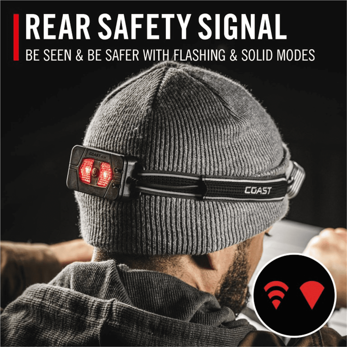 COAST RL10R Rechargeable Headlamp