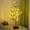Green_43x13x13cm, variant on YOHAVEN 21.65"" Snow Flocked LED Mini Christmas Tree, Lighted Tabletop Tree for Desk Bedroom Office, Holiday Night Light, Christmas Decorations, Christmas Trees with Lights