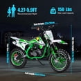 thumbnail image 4 of Floseru 49cc Dirt Bike, Kids Dirt Bike, Mini Bike Gas Power Off Road Trail Motorcycle with Speeds up to 25 MPH for Uphill and Off-Road Conditions,Beginner Motocross Bike with Comfort Seat, 4 of 10