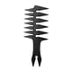 thumbnail image 3 of Peine con cabeza de aceite para hombres, peine de dientes grandes para peinar el cabello, peine para desenredar el cabello rizado Negro, 3 of 9