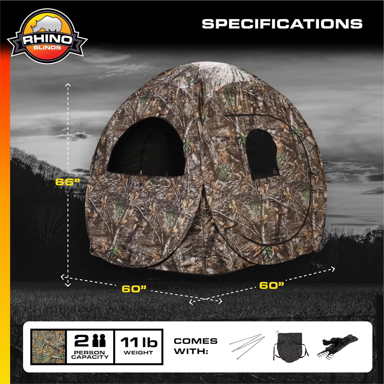 Rhino Blinds R-75 Hunting Blind