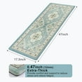 thumbnail image 2 of Anti Fatigue Mats for Kitchen Floor, Comfort Non Slip Kitchen Floor Mats Cushioned Standing Desk Mat for Office, Laundry, Sink, 17\u201dx47\u201d Light Blue Waterproof Kitchen rugs, 2 of 6